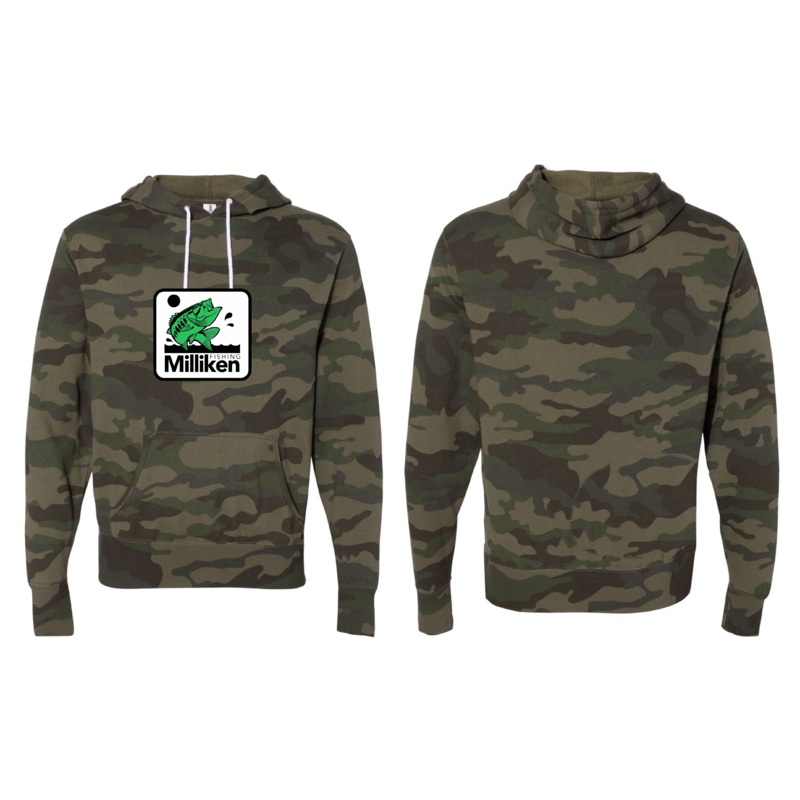 Bass Age Hoodie - Forest Camo