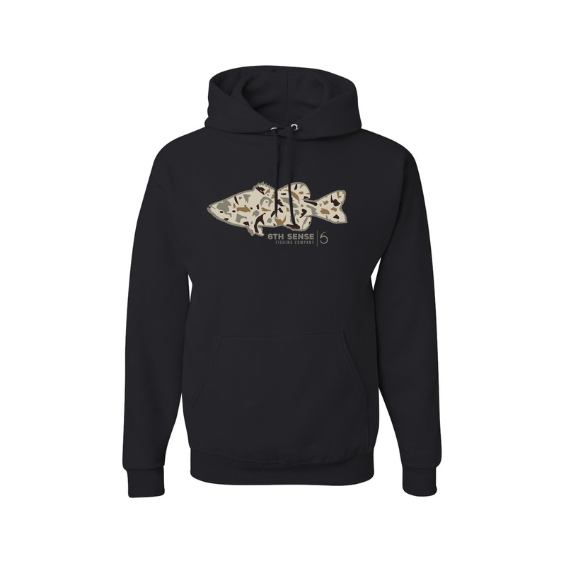 Sandy Flats - Hoodie - Black (Only 3XL Left)