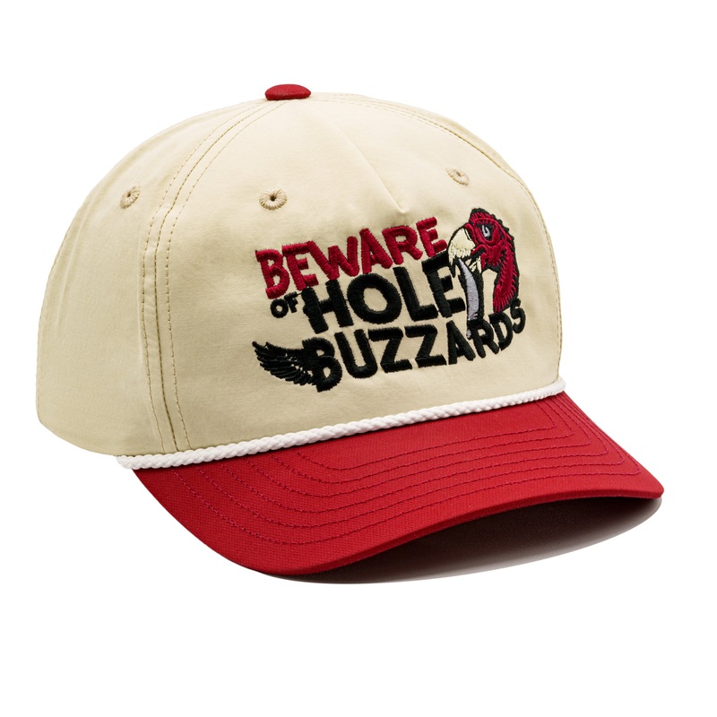 Beware of Hole Buzzards - White Cardinal