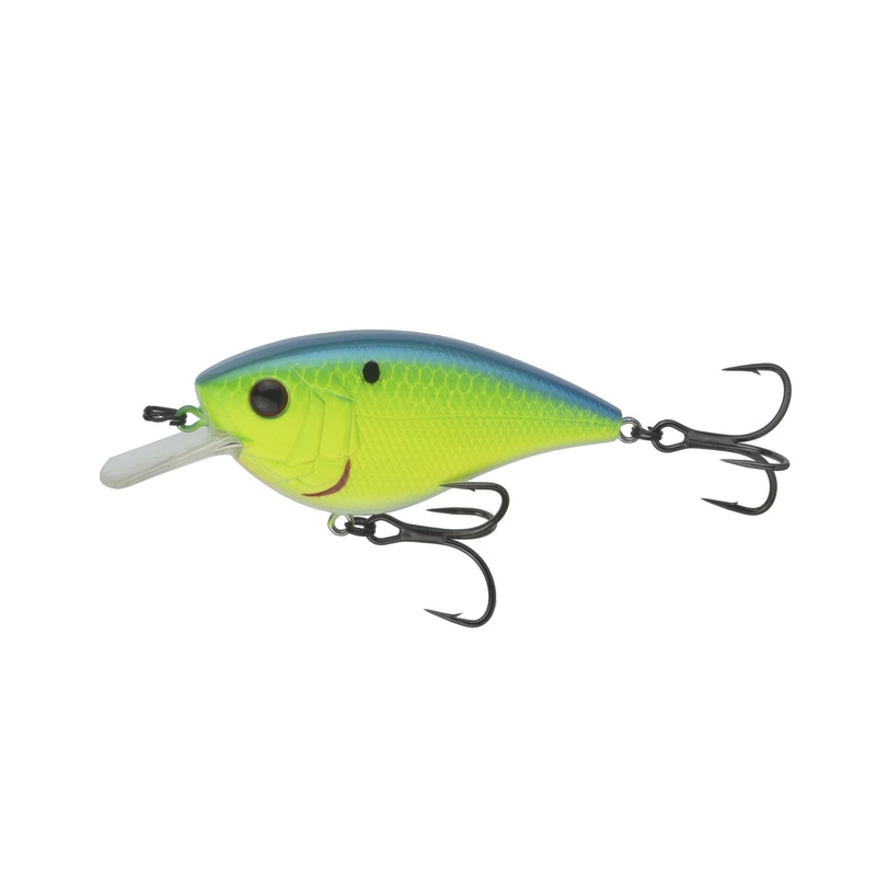 Crush Flat 75X - Blue-Treuse Shad