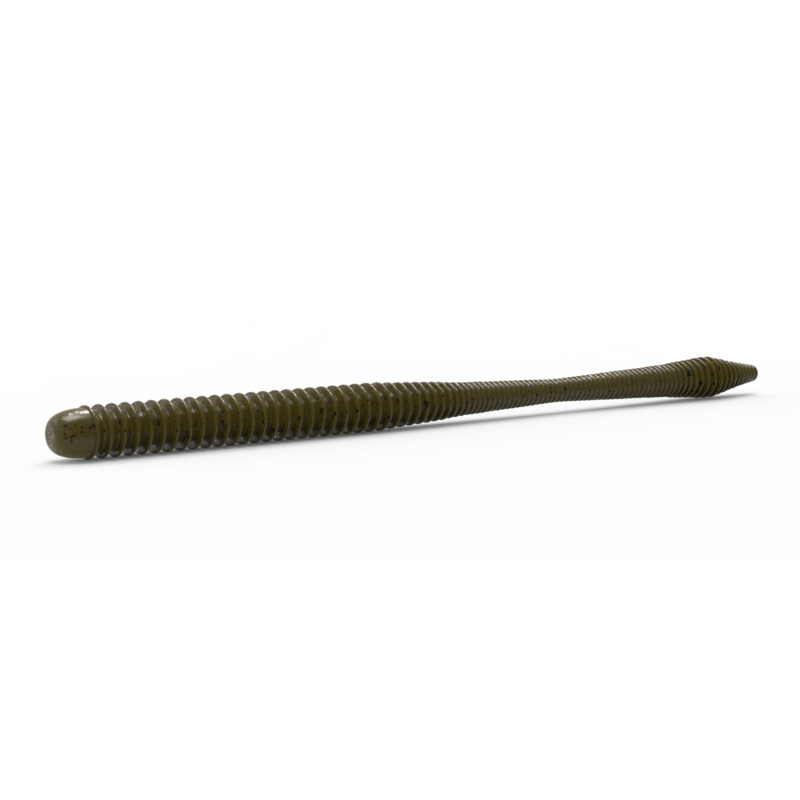 Divine Shakey Worm - Green Pumpkin