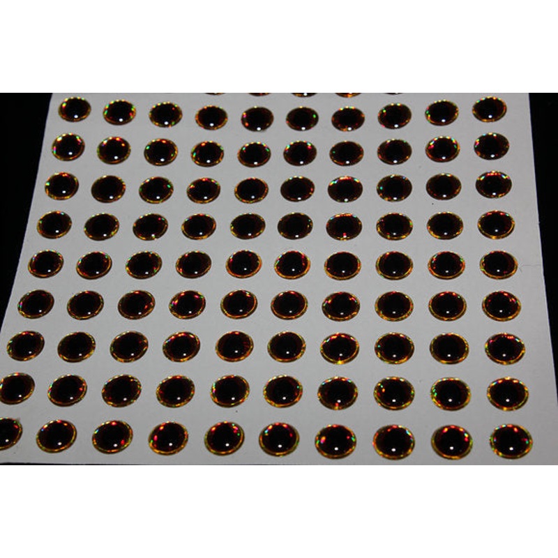 HD Gold/Red 3D Eyes