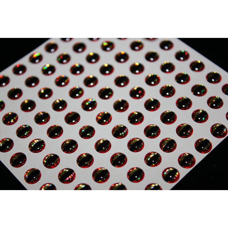 HD Red/Gold Slit 3D Eyes