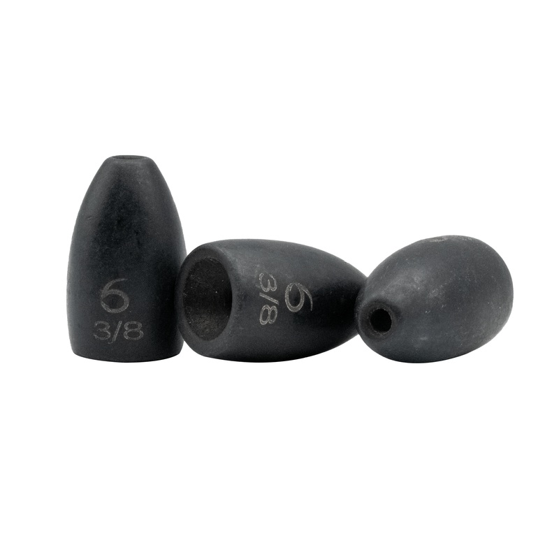 'Pitch Black' Tungsten - Flipping Weight