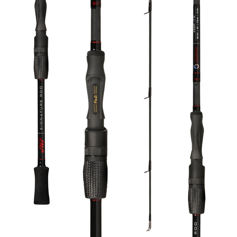 6 Customs Joey Walton Signature Rod - 7'6" Medium Light, Fast (Spinning)
