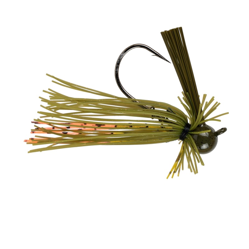 Divine BallHead Finesse Jig - Green Pumpkin Orange