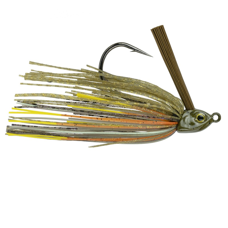 Divine Braid Swim Jig - Bluegill Fire