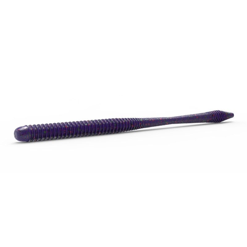 Divine Shakey Worm - Junebug Red