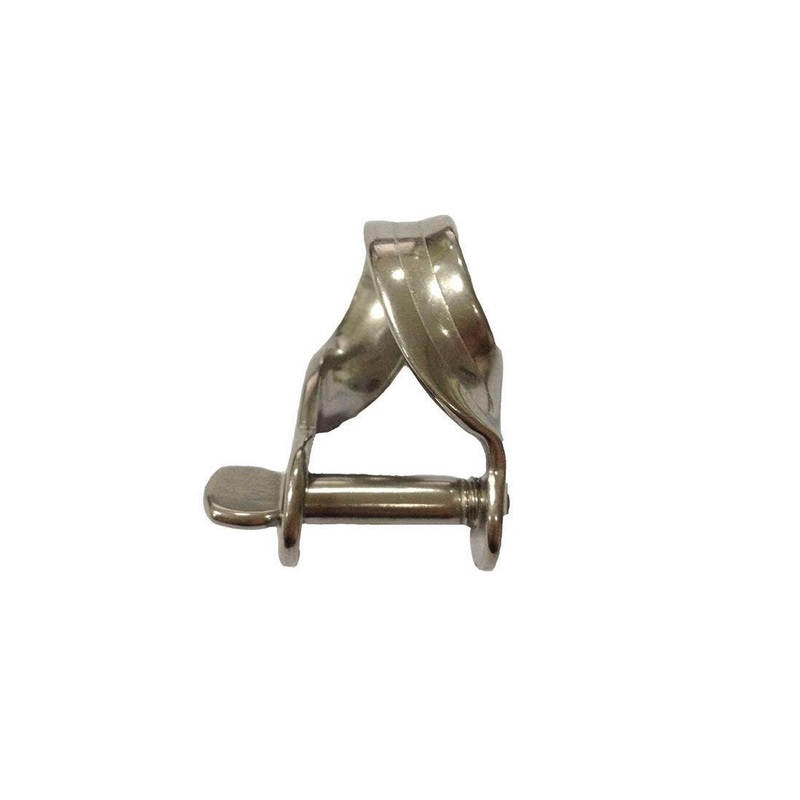 Stamped Twisted T Shackle