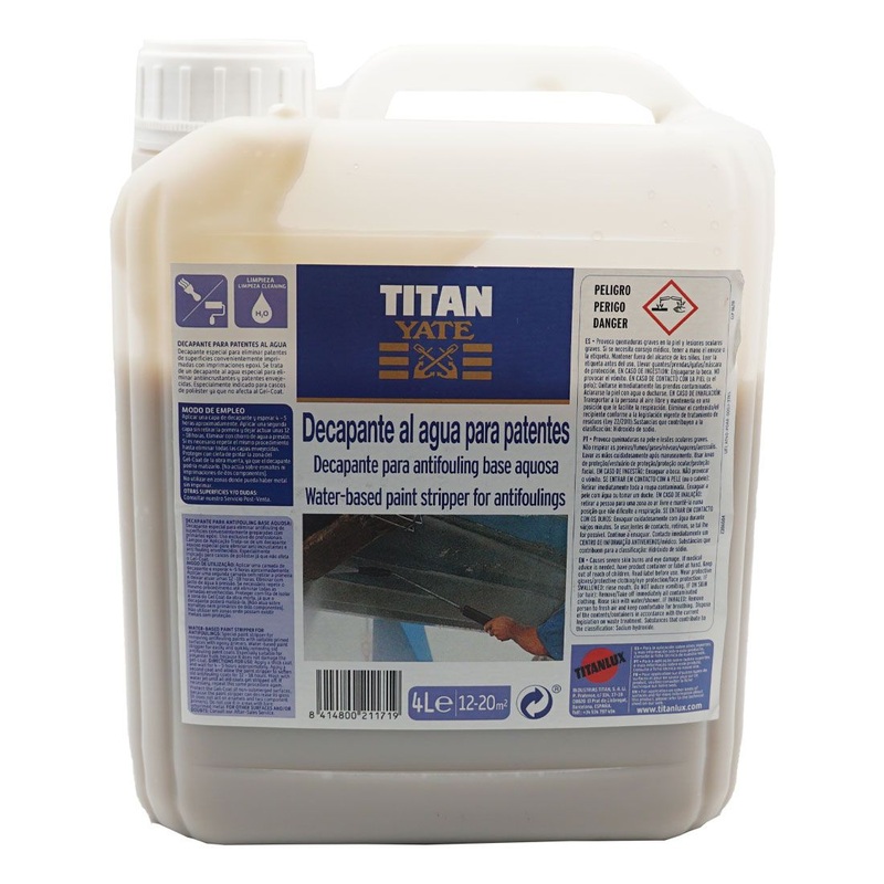 Titan Yate Antifouling Stripper 4lt