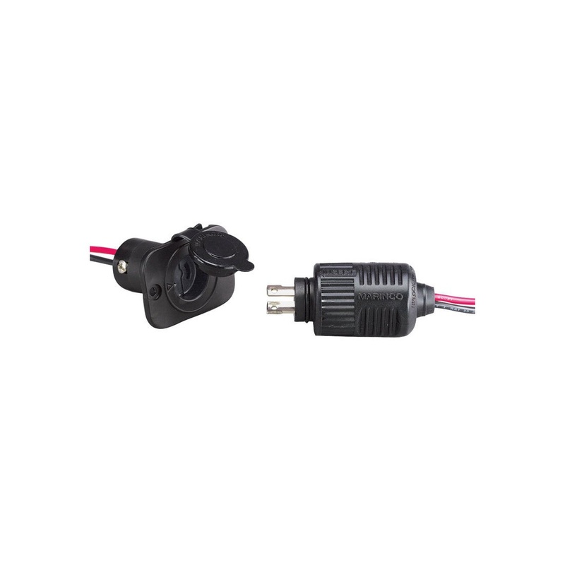 Marinco ConnectPro 2 Wire Trolling Motor Plug & Receptable