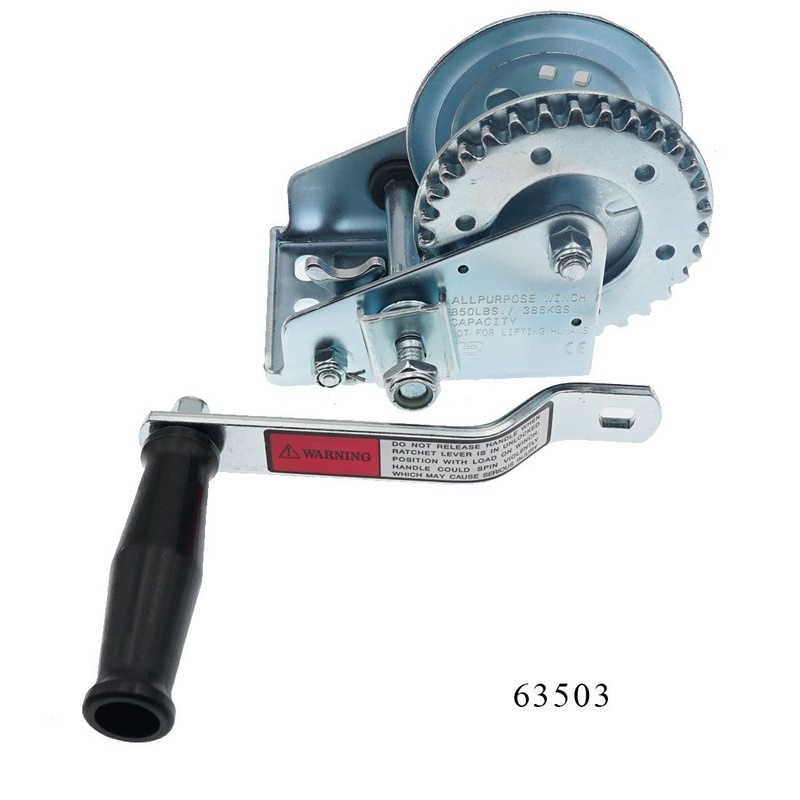 Zinc Coated General Purpose Winch