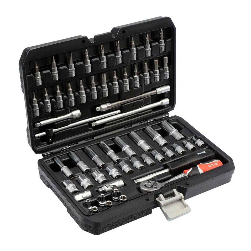 Yato YT-14501 Socket & Tool Set  " 56 Pieces