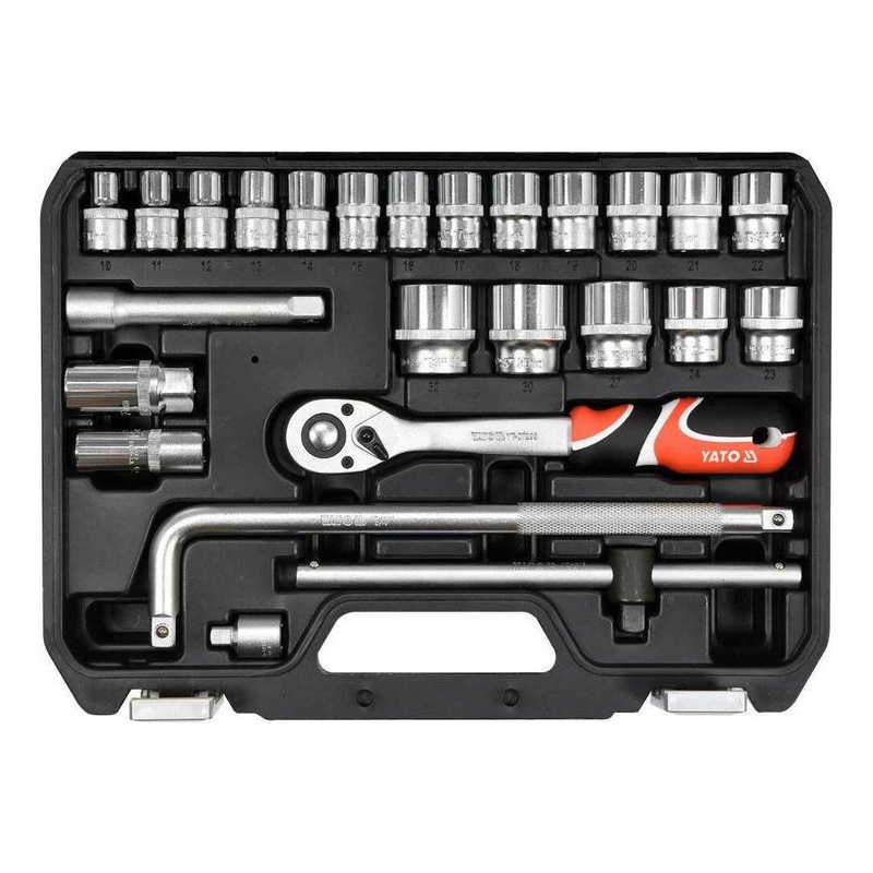 Yato YT-38741 Socket & Tool Set 1/2" 25 Pieces