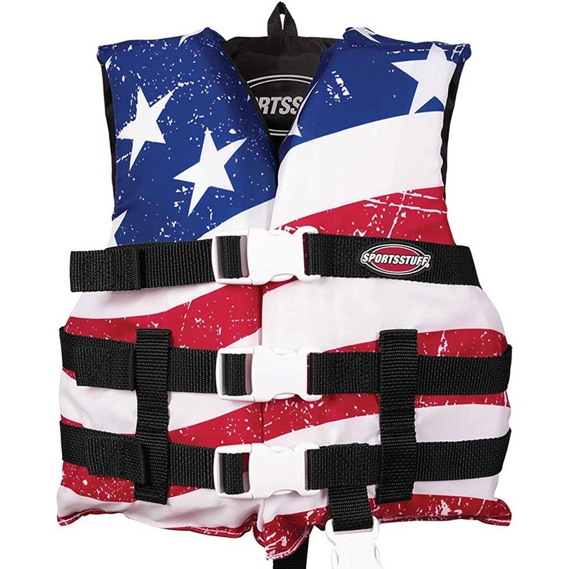 Sportsstuff Stars & Stripes General Boating Life Jacket Vest