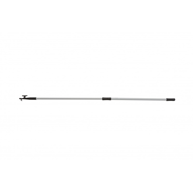 Eval Extendable Alumium Boat Hooks Black Grey
