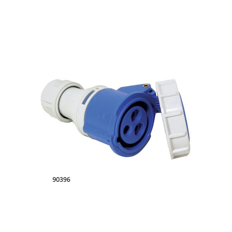 Female Marine Plug 16A 220-240V
