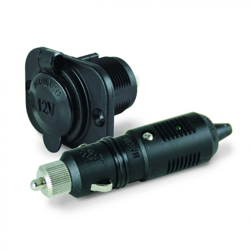 Marinco 12V Receptacle and Plug - 5 Year Warranty