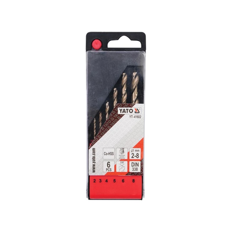 Yato 41602 Co-Hss Twist Drill Bit Set