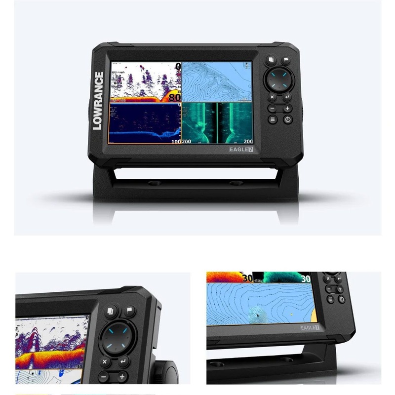 Lowrance Eagle Fishfinder Chartplotter 7" with HDI Transducer