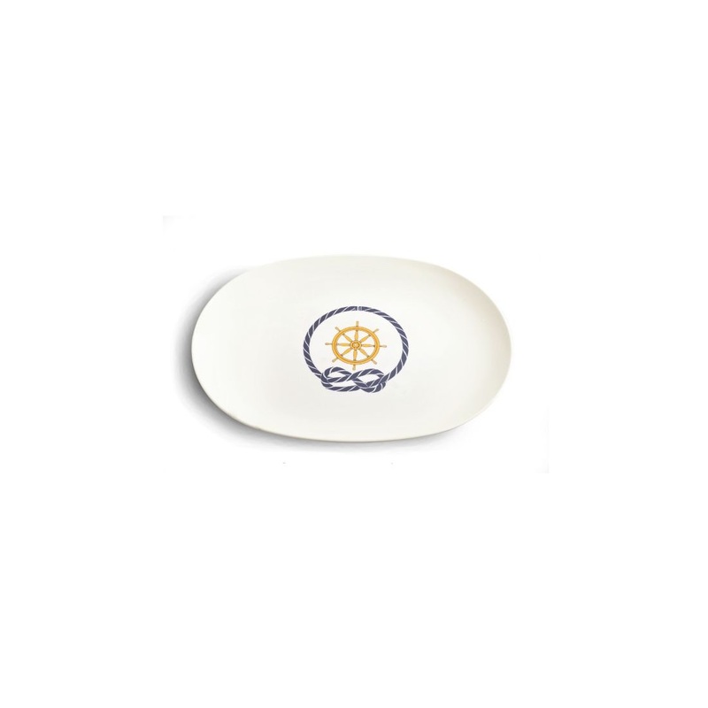 Steering Wheel Oval Flat Plate