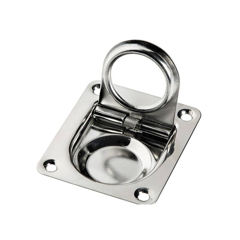 Stainless Steel Spring Loaded Deck Hatch Lift Handle