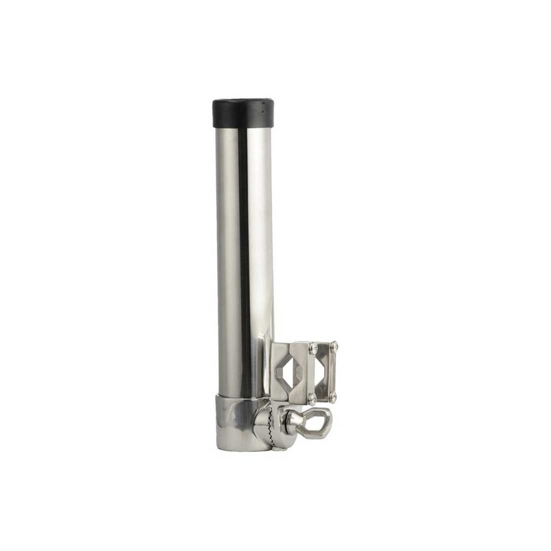 Stainless Steel Clamp-On Rod Holder