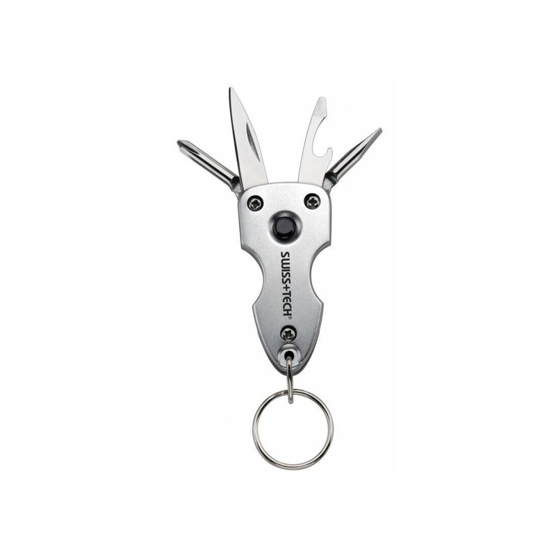 Swiss Tech Multi-Tool 7-in-1 Key Ring Tool