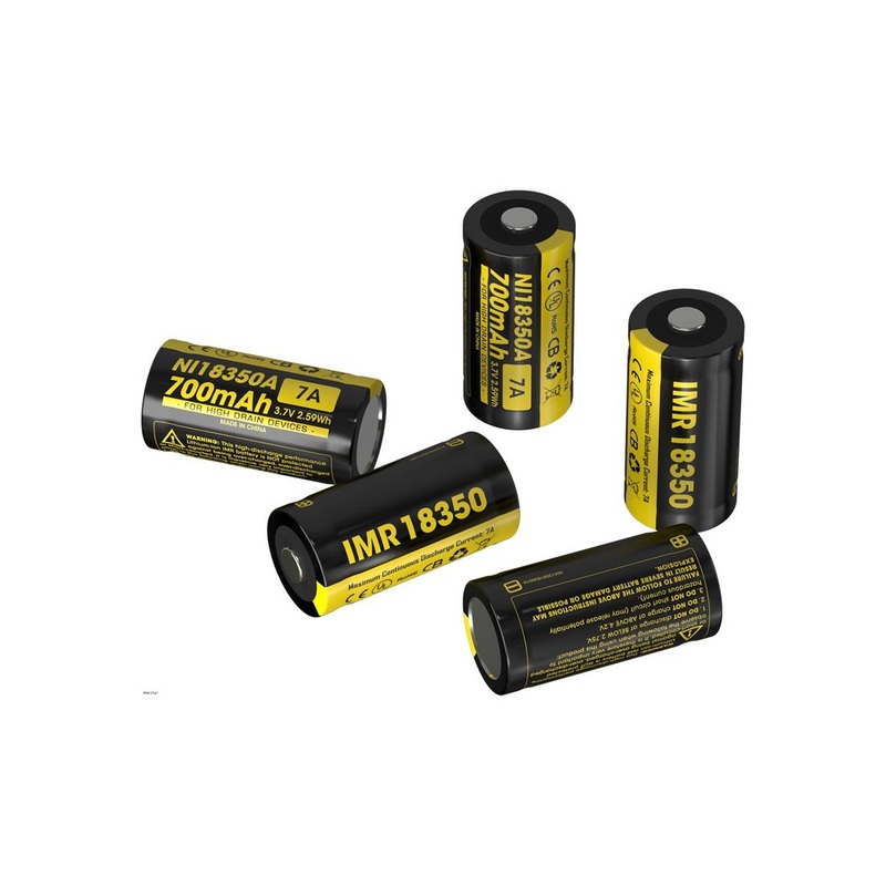 Nitecore IMR 18350 Rechargeable Battery