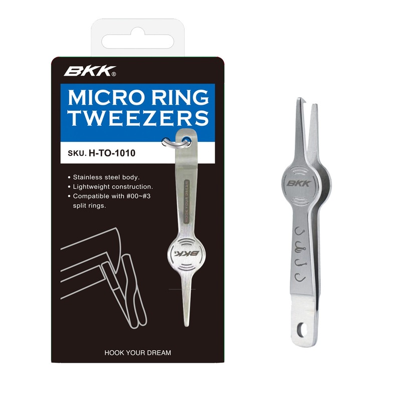 BKK Micro Split Ring Tweezers