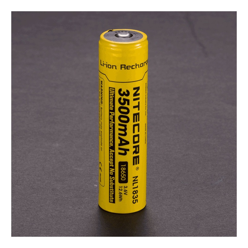 Nitecore 18650 NL1835 3500mAh Rechargeable Battery