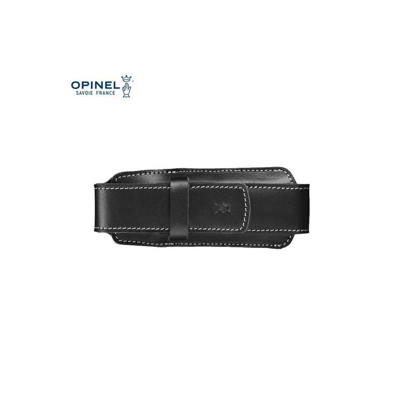 Opinel Leather Sheath Chic Black