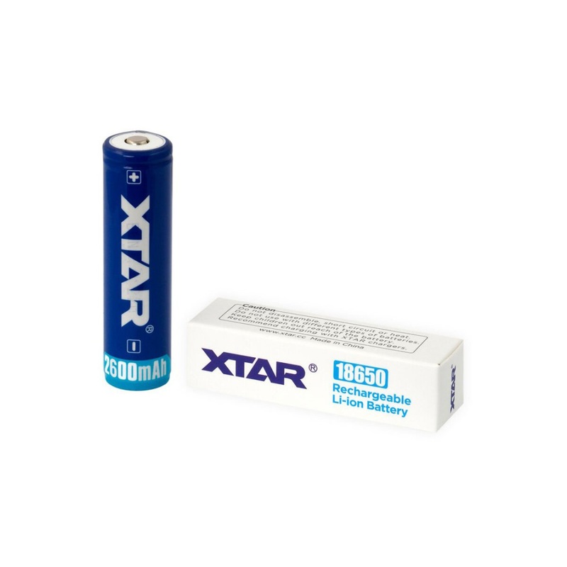 XTAR 18650 Rechargeable Li-ion Battery