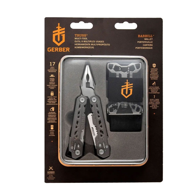 Gerber Truss Multi Tool & Barbill Wallet Set
