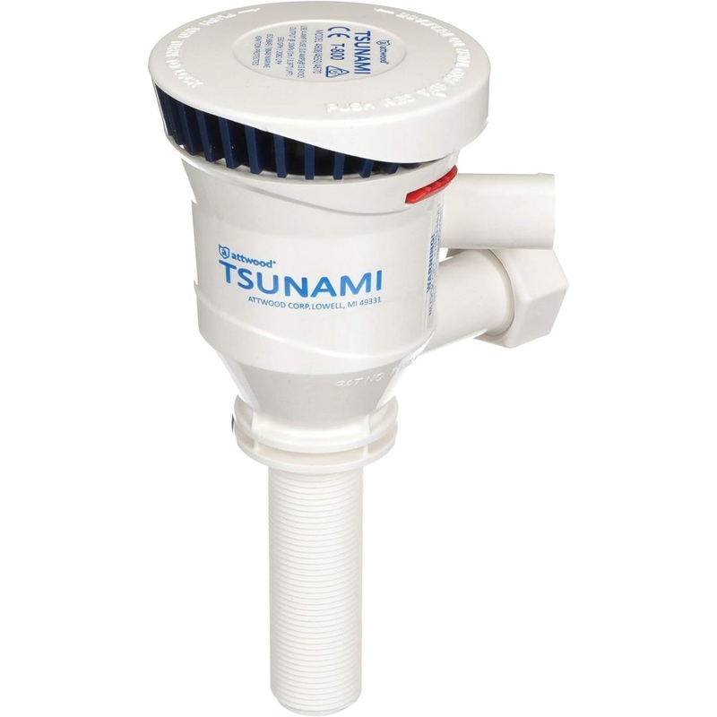 Attwood Tsunami MK1 T-800 Aerator Two Outlets