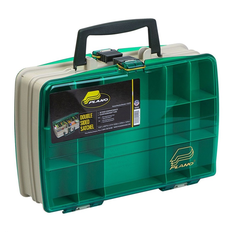 Plano Double-Sided 20-Compartment Satchel