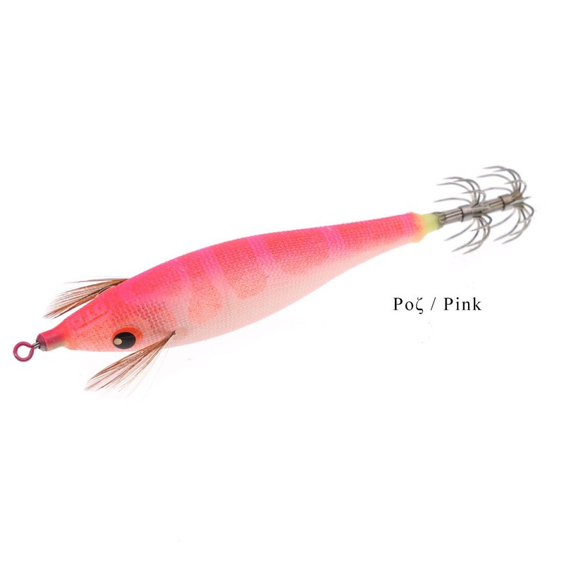 Squid Jig DTD Pirka Zebra