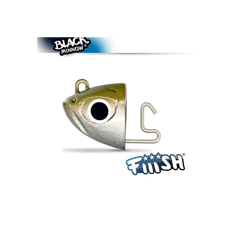 Fiiish Black Minnow Jig Heads
