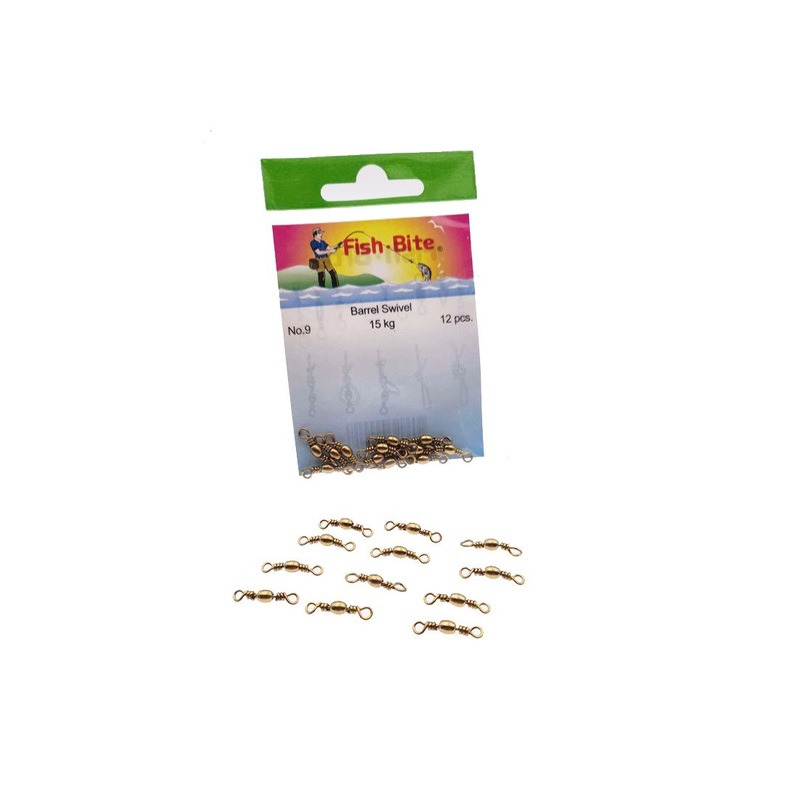 Fish Bite Barrel Swivels