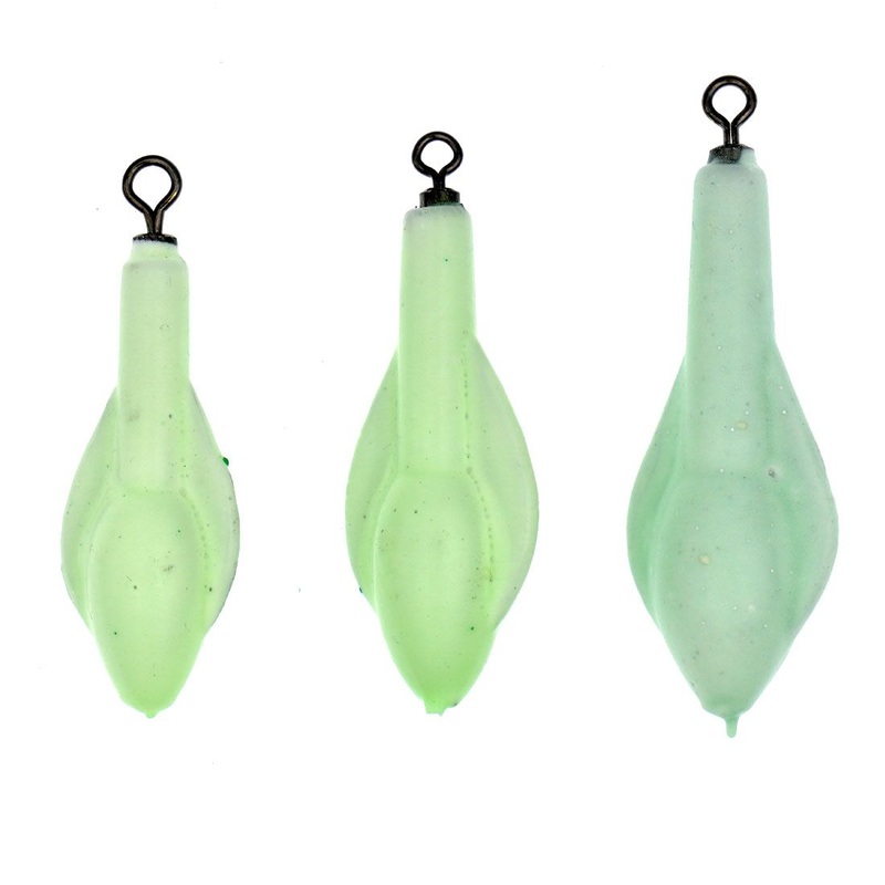 Fluorescent Surf Casting Sinkers