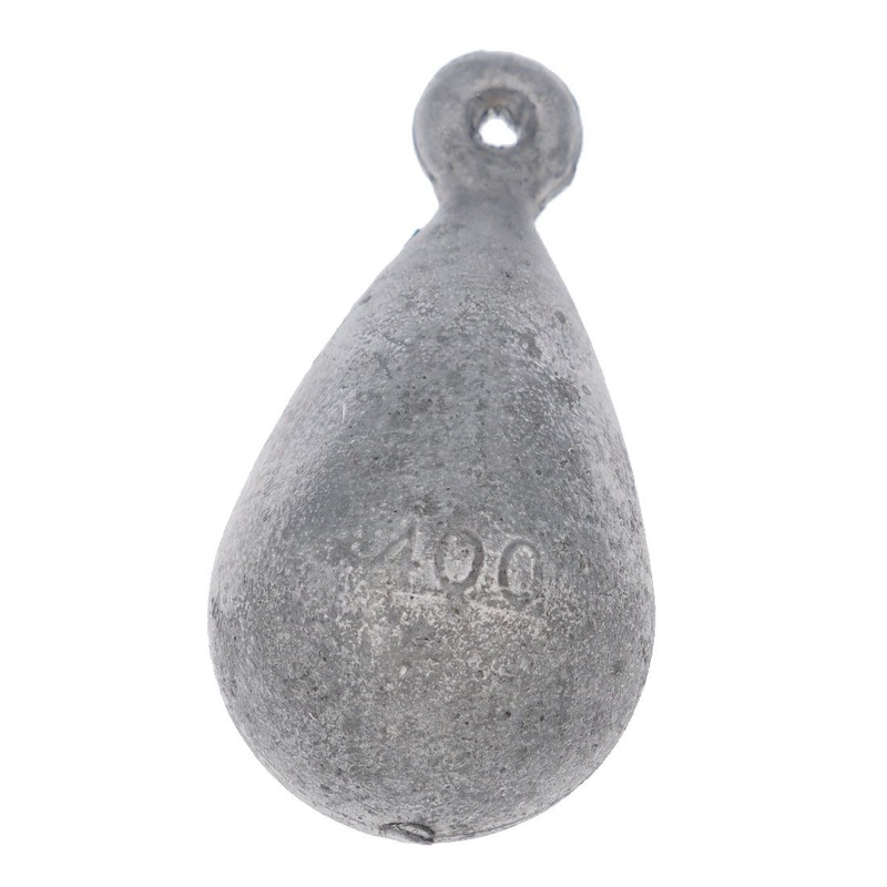 Lead Pear Shape Bomb Sinker