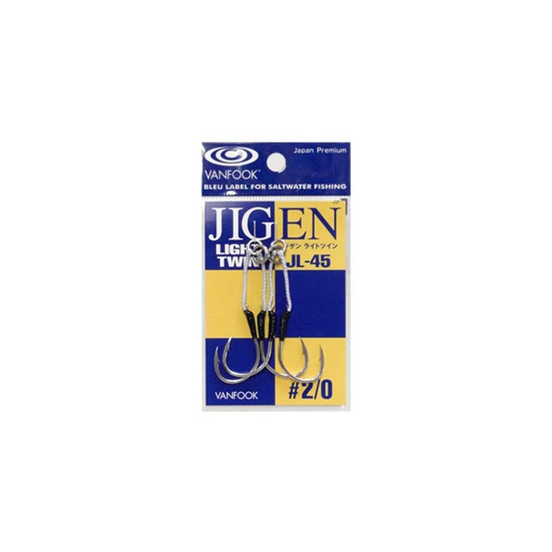 Vanfook Jigen JL-45 Light Twin Assist Hooks