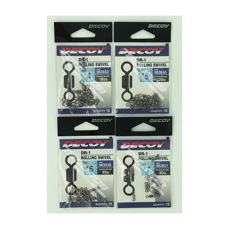 Decoy DR-1 Rolling Swivels