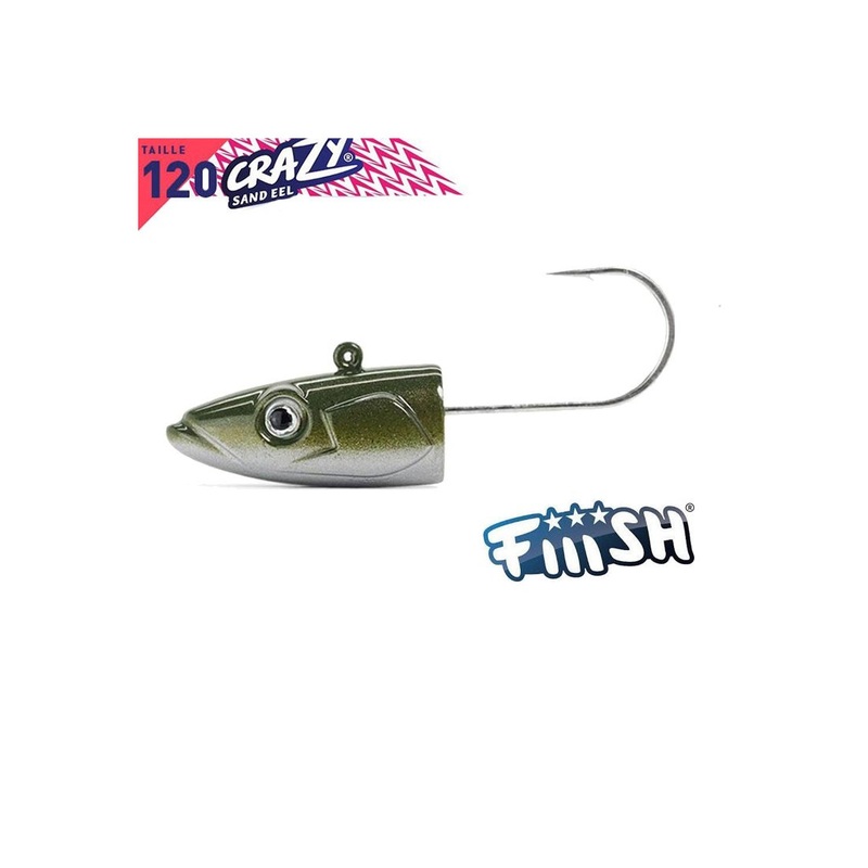 Fiiish Crazy Sandeel Jig Jeads