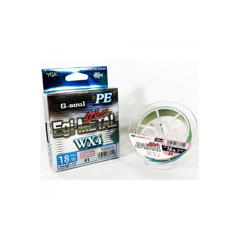 YGK G-Soul Egi Metal WX4 Braid