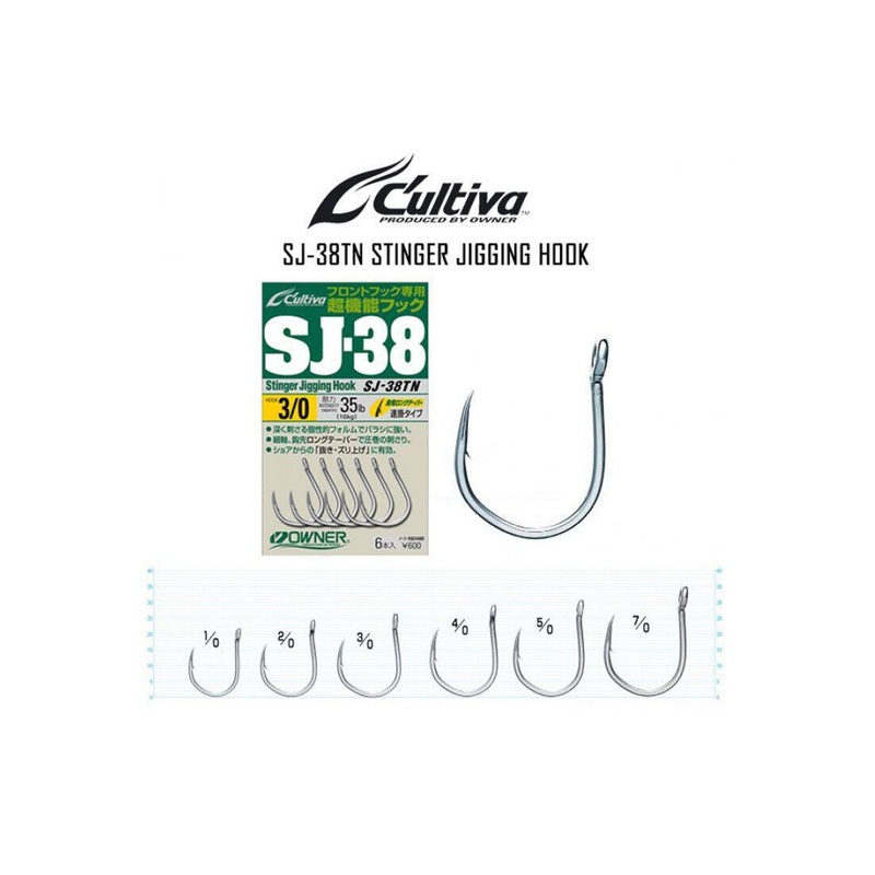 Assist Owner Cultiva SJ-38TN Stinger Hooks