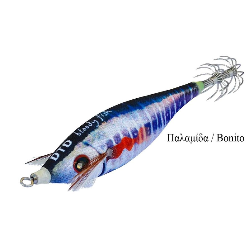 DTD Bloody Fish Squid Jigs