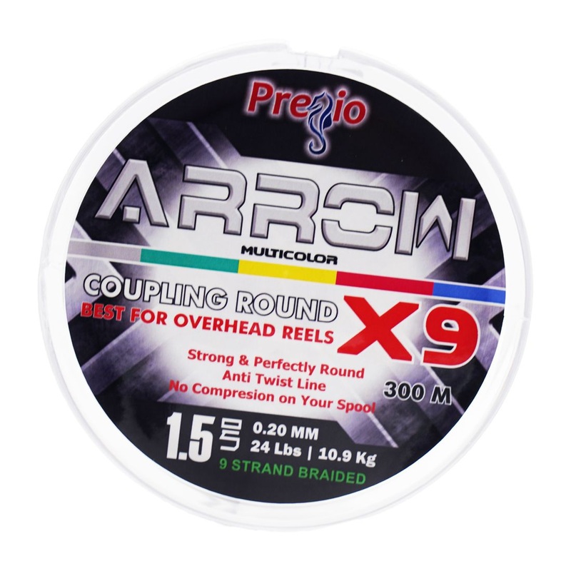 Pregio Arrow Multicolour x9 Braid