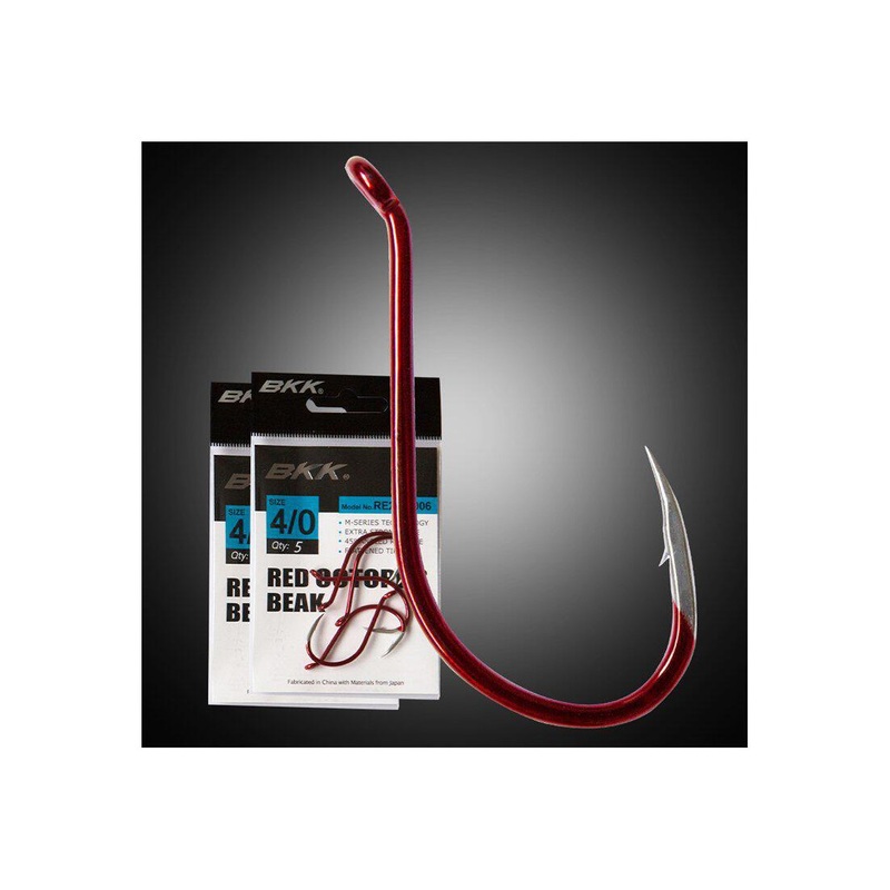 BKK Red Octopus Beak Hooks