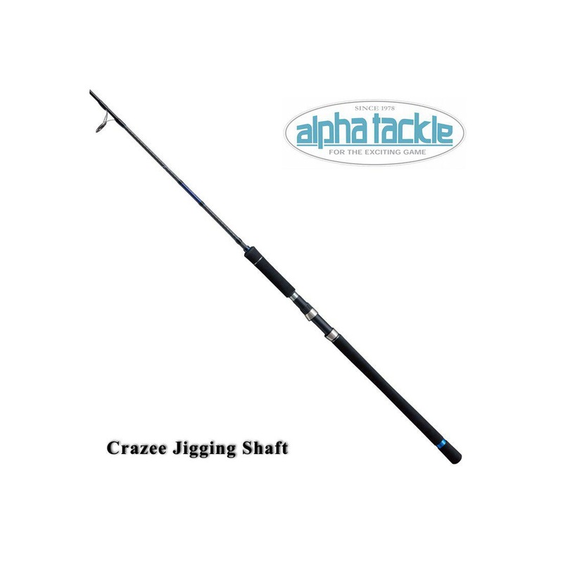 Alpha Tackle Crazee Jigging Shaft Rod